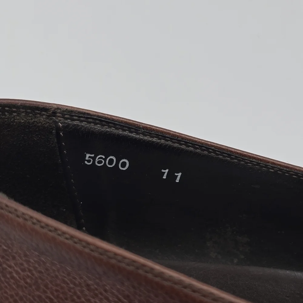 Via Spiga Dress Shoe Men's 11 Loafers Slip On Brown Made In Italy